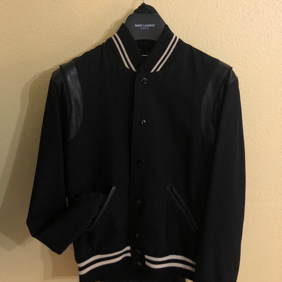 Saint Laurent Teddy Jacket Black Medium - Picture 5 of 14